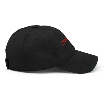 COKE STAR Distressed Dad Hat