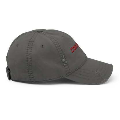 COKE STAR Distressed Dad Hat