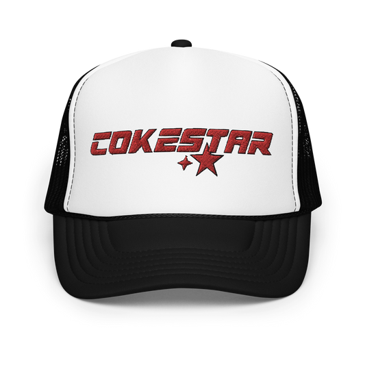 COKE STAR Foam trucker hat