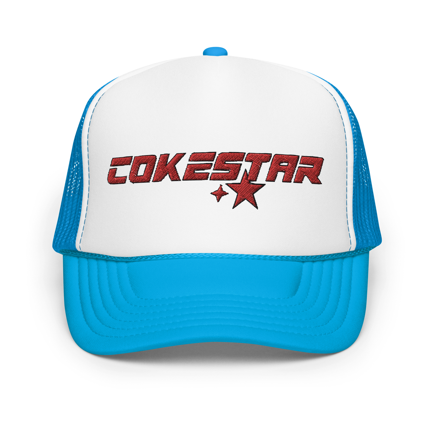 COKE STAR Foam trucker hat