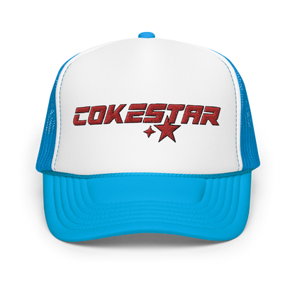 COKE STAR Foam trucker hat