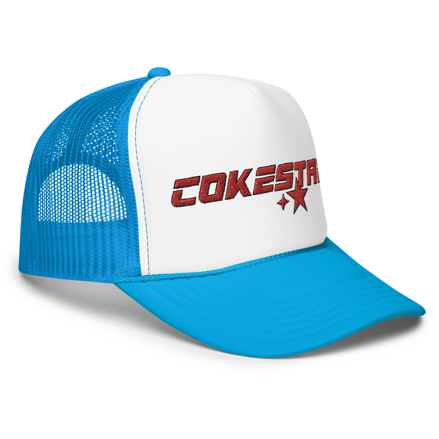 COKE STAR Foam trucker hat