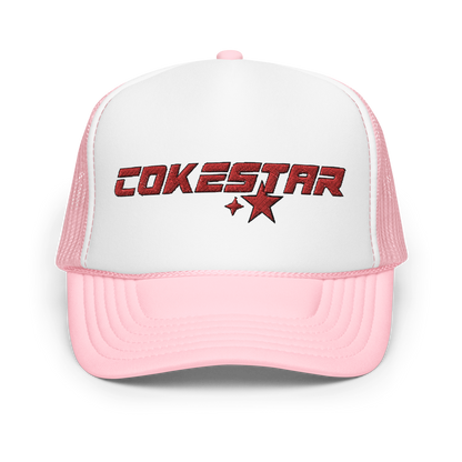 COKE STAR Foam trucker hat