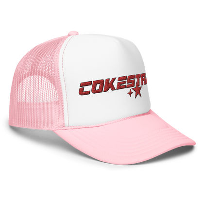 COKE STAR Foam trucker hat