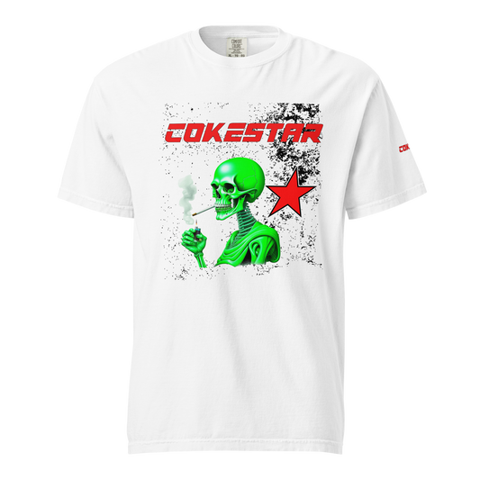 COKE STAR SCALES & SKELS Unisex heavyweight t-shirt